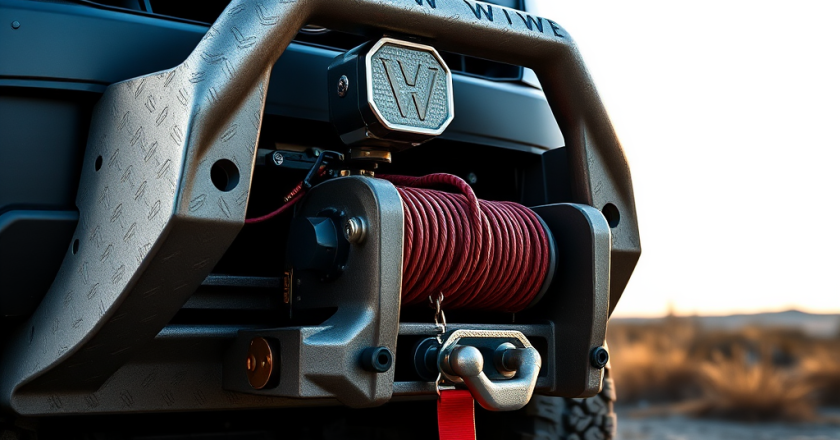 The Ultimate Guide to 4×4 Front Winches: Why Every Off-Roader Needs One